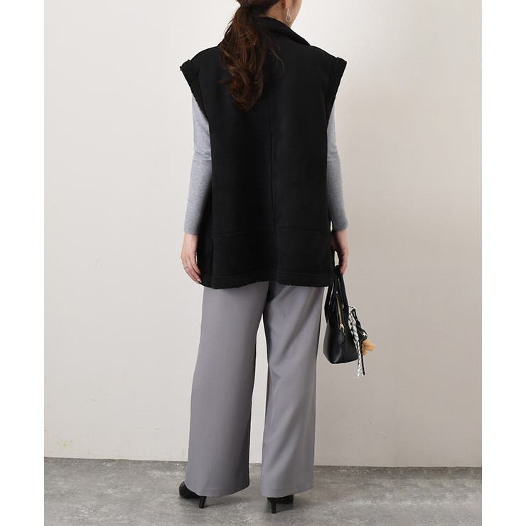 ムートンベスト ボア スエード | REAL STYLE | 詳細画像11 