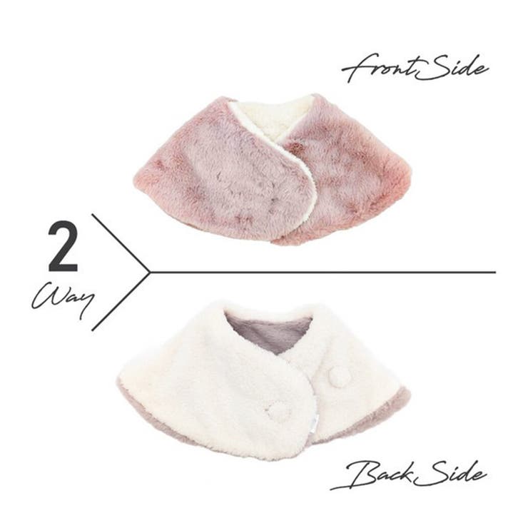 ネックウォーマー レディース ボタン | REAL STYLE | 詳細画像5 