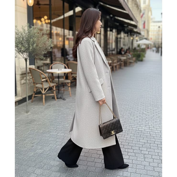 チェスターコート レディース 冬 | REAL STYLE | 詳細画像6 