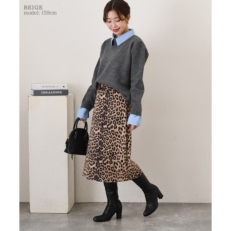 スカート ボトムス レオパード | REAL STYLE | 詳細画像4 