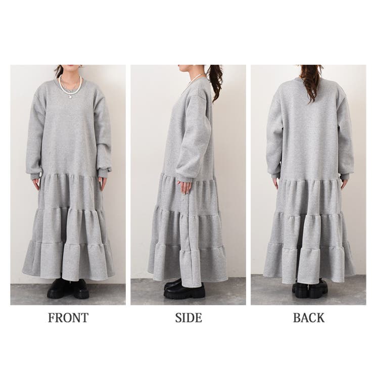 ワンピース レディース 裏起毛 | REAL STYLE | 詳細画像17 