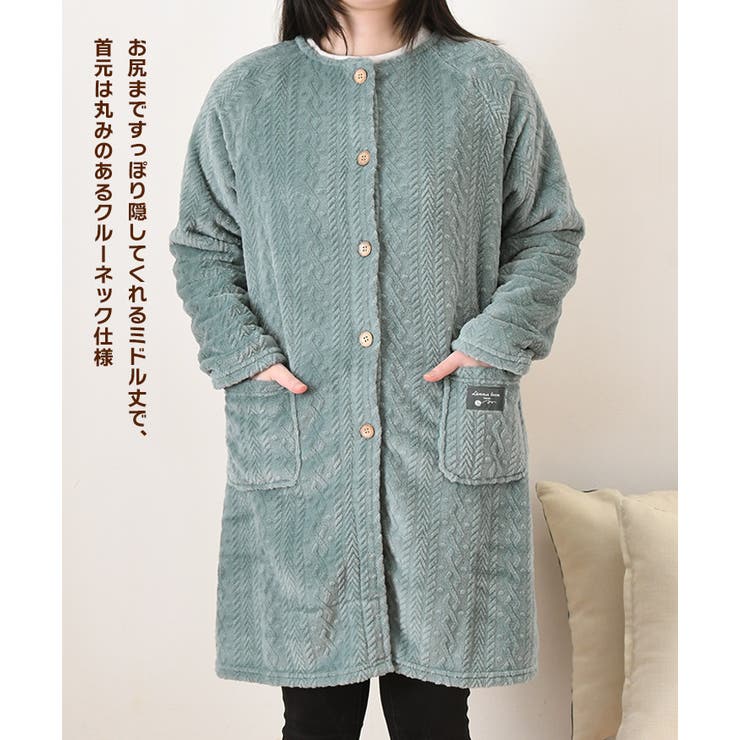 ガウン レディース 部屋着 | REAL STYLE | 詳細画像6 