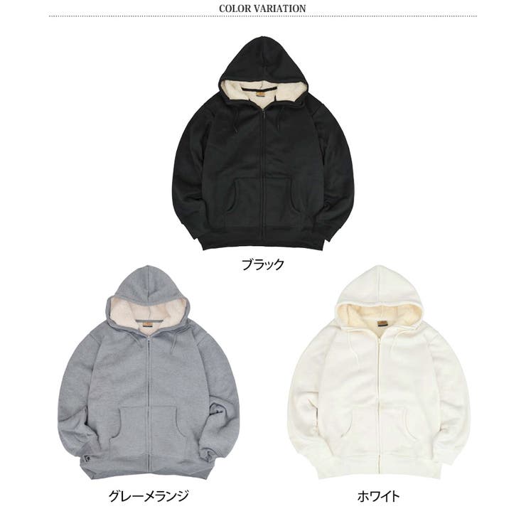 ジップパーカー レディース メンズ | REAL STYLE | 詳細画像2 