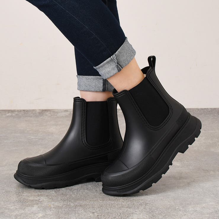 レインブーツ レディース 厚底[品番：JOKW0016838]｜REAL STYLE