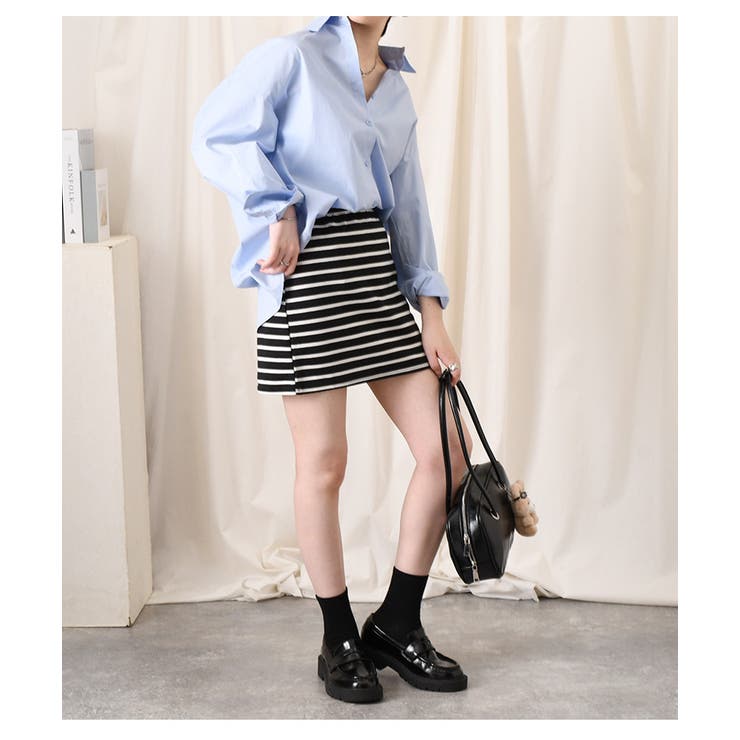 ミニスカート タイト 台形[品番：JOKW0016938]｜REAL STYLE