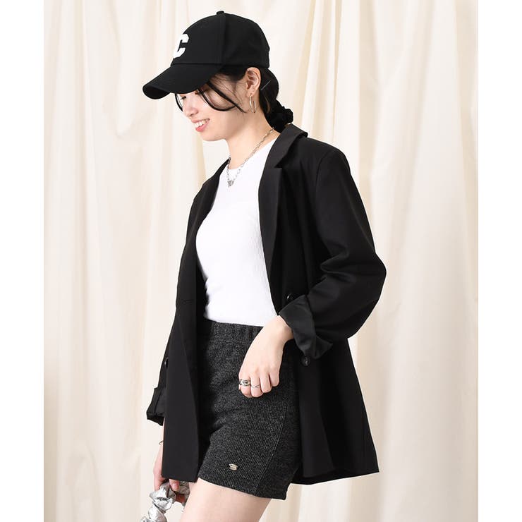 ショートパンツ レディース ニット[品番：JOKW0016940]｜REAL