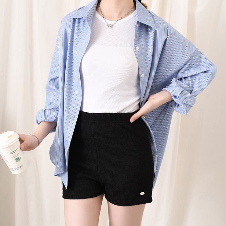 ショートパンツ レディース ニット[品番：JOKW0016940]｜REAL