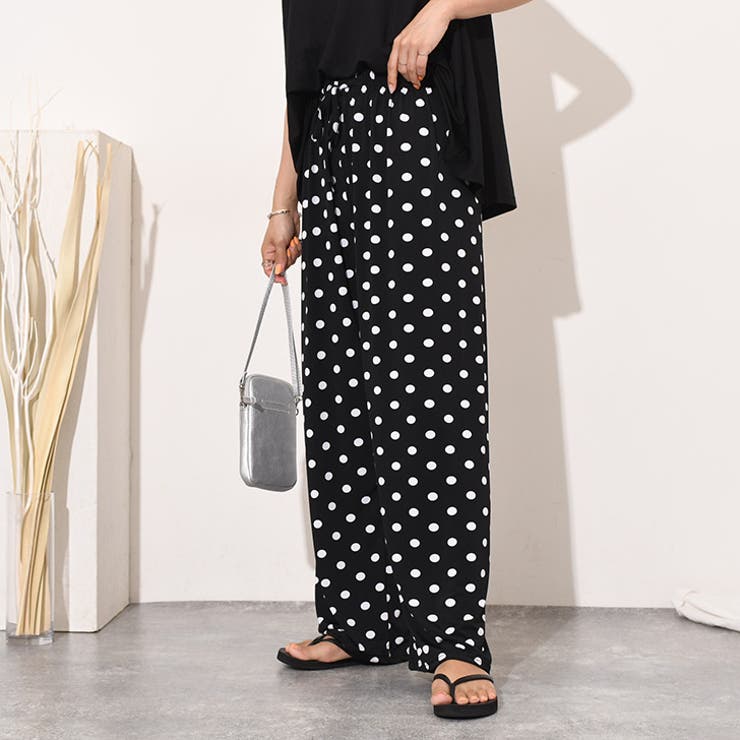 商品画像：美品MARNI 絹シルク100％パンツワイド 極上品質 リゾート 3
