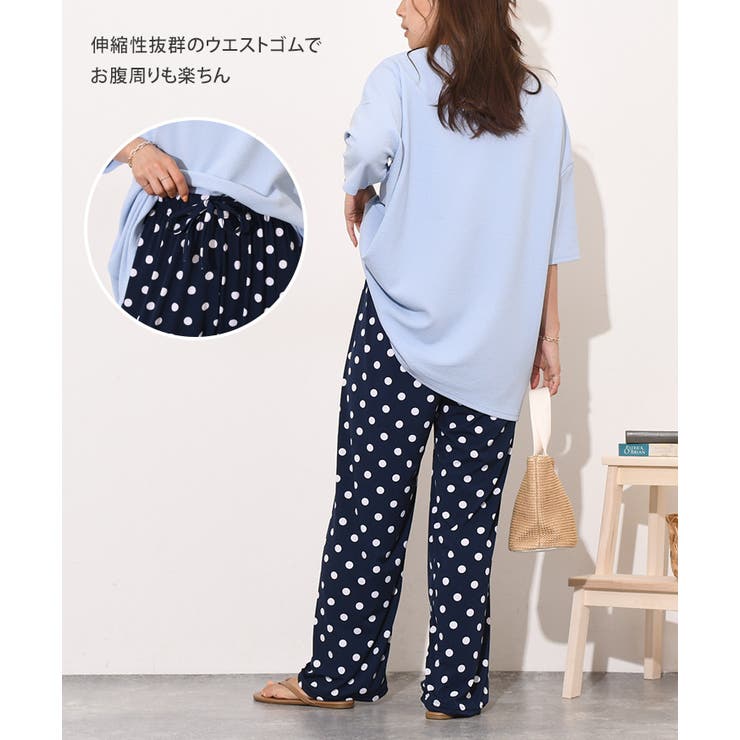 Lululemon ネイビー ワイドパンツ (新品タグ付き) レディース