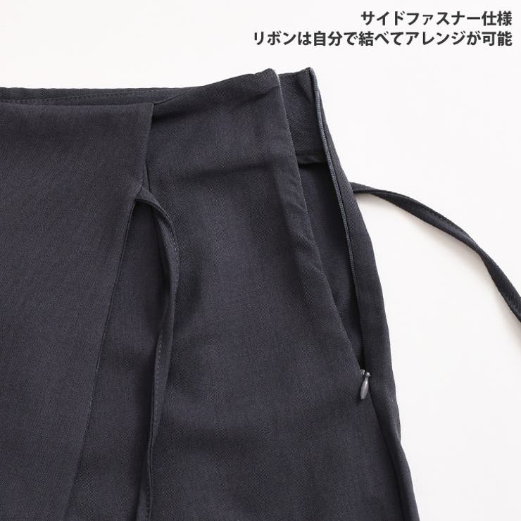 スカート付きパンツ ワイドパンツ ロング | REAL STYLE | 詳細画像9 