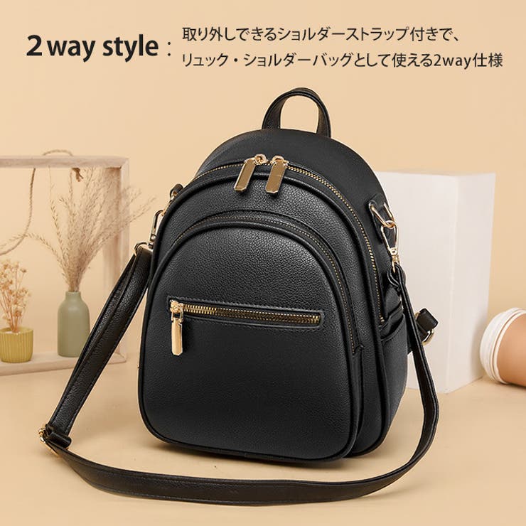 ミニリュック ショルダーバッグ レディース[品番：JOKW0016963
