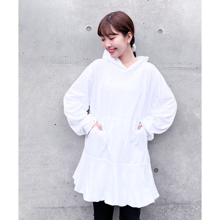 チュニック 長袖 ワンピース[品番：JOKW0016958]｜REAL STYLE