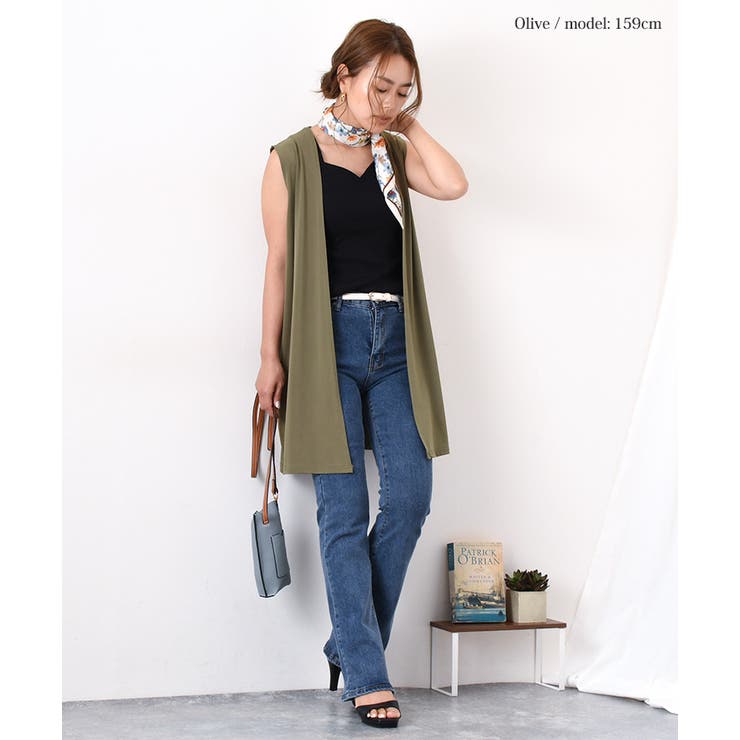ジレ レディース 夏[品番：JOKW0010580]｜REAL STYLE（リアル