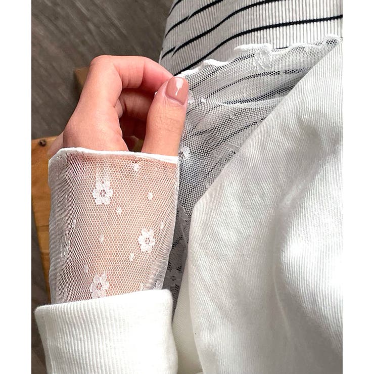 シアー トップス ブラウス | REAL STYLE | 詳細画像6 