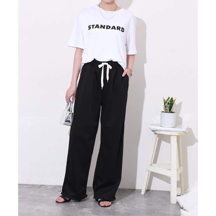 スウェットパンツ レディース ワイドパンツ | REAL STYLE | 詳細画像12 