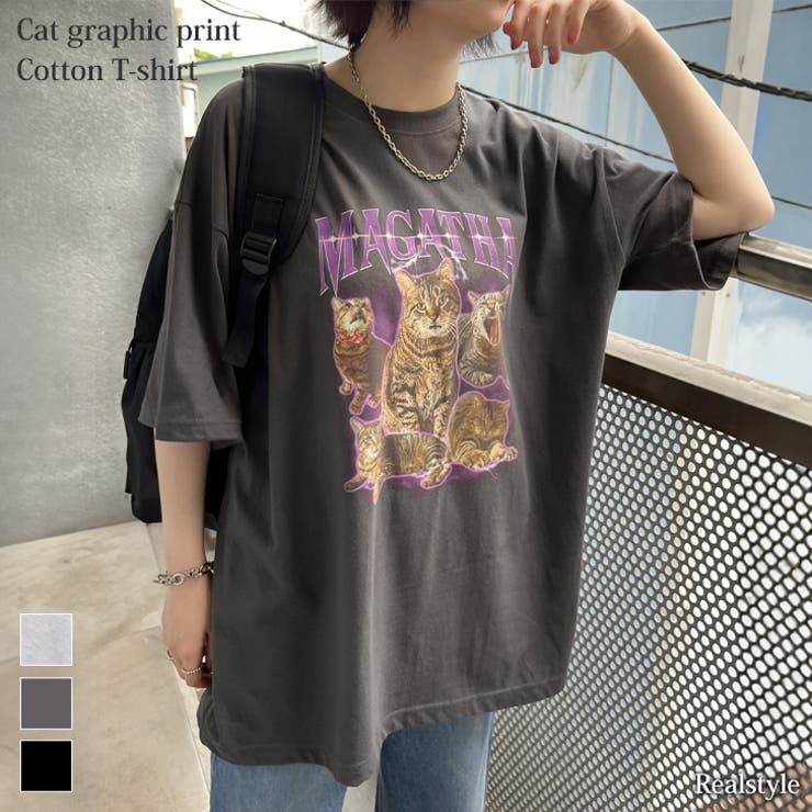Tシャツ レディース 半袖 | REAL STYLE | 詳細画像1 