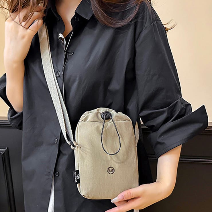 ショルダーバッグ ペットボトルホルダー ポーチ | REAL STYLE | 詳細画像5 