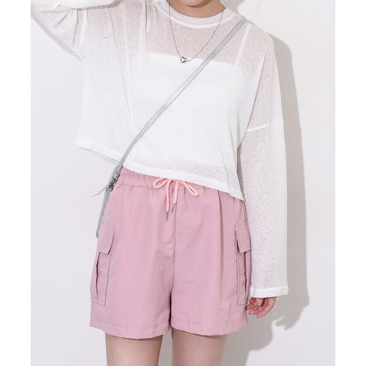 ショートパンツ レディース 膝上[品番：JOKW0017546]｜REAL STYLE