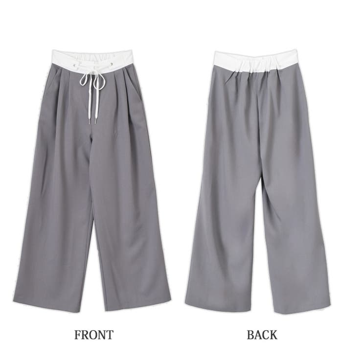 ワイドパンツ スラックス レディース | REAL STYLE | 詳細画像13 