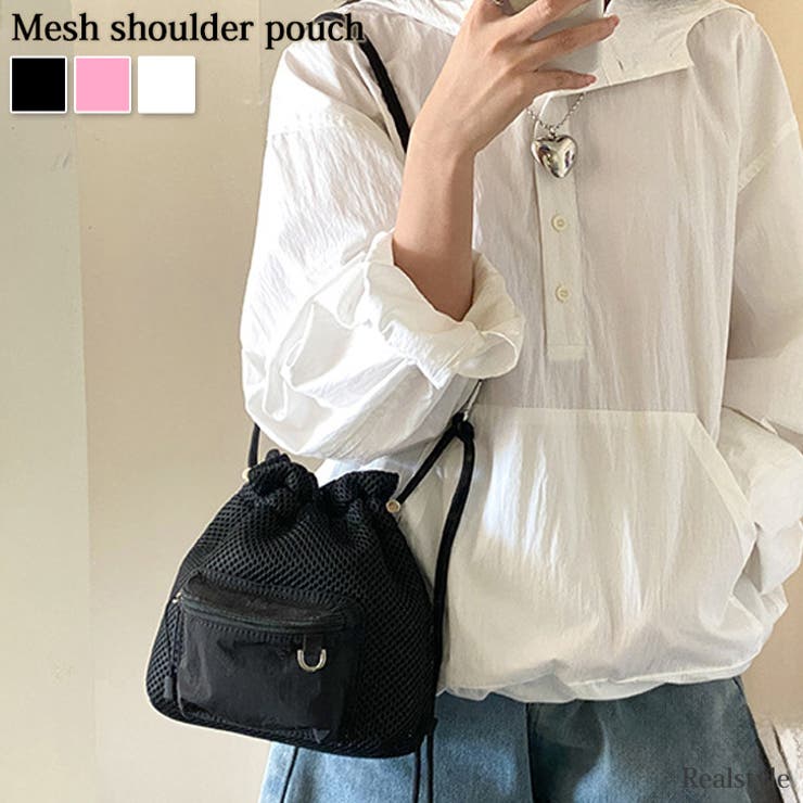 ショルダーバッグ レディース 巾着バッグ | REAL STYLE | 詳細画像1 