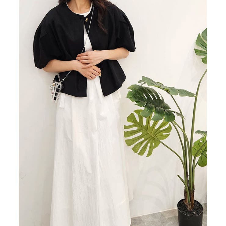 ノーカラージャケット レディース 夏 | REAL STYLE | 詳細画像5 