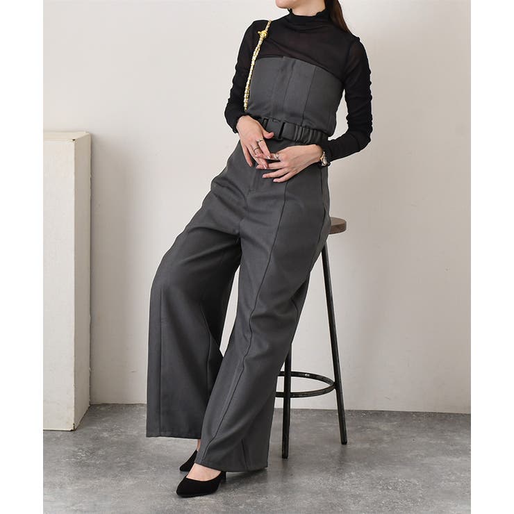 サロペット レディース 秋 | REAL STYLE | 詳細画像4 