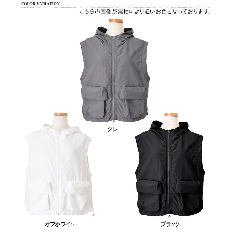 ベスト レディース 薄手 | REAL STYLE | 詳細画像2 