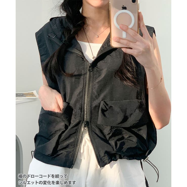 ベスト レディース 薄手 | REAL STYLE | 詳細画像4 