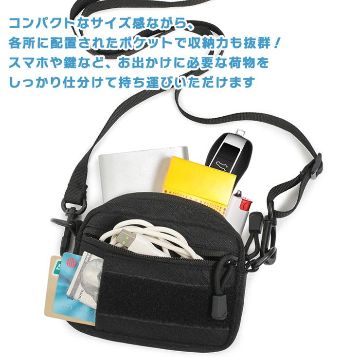 ショルダーバッグ ベルトポーチ メンズ | REAL STYLE | 詳細画像4 