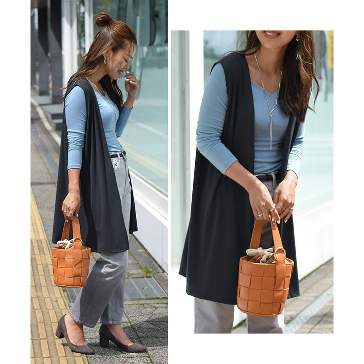 ジレ レディース 秋[品番：JOKW0010580]｜REAL STYLE（リアル