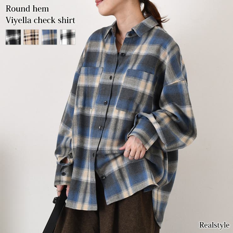シャツ レディース チェック柄[品番：JOKW0017739]｜REAL STYLE