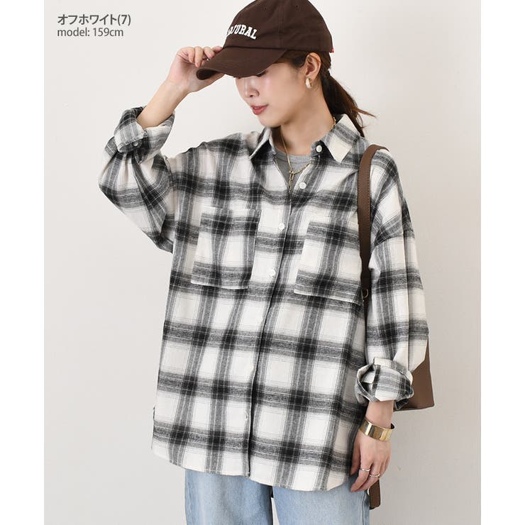 シャツ レディース チェック柄 | REAL STYLE | 詳細画像14 
