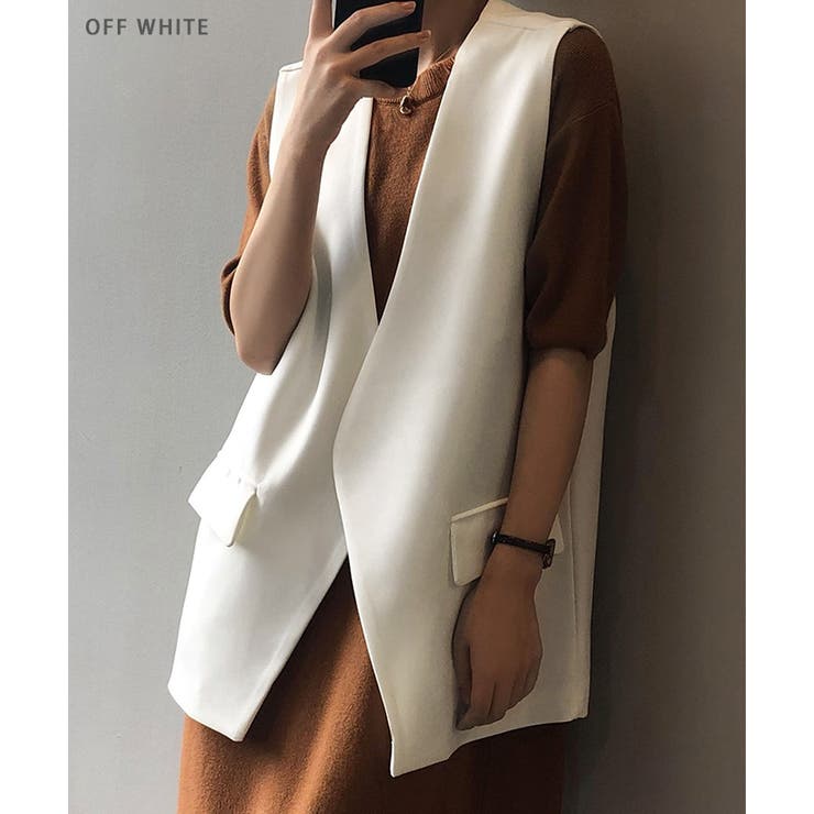 ジレ レディース ベスト | REAL STYLE | 詳細画像10 