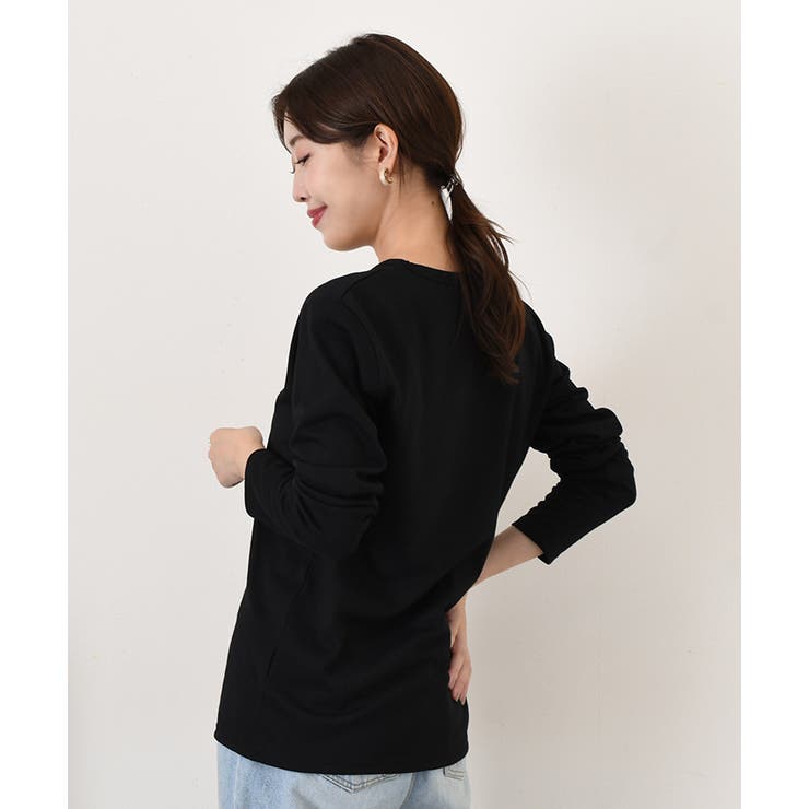 カットソー レディース 長袖 | REAL STYLE | 詳細画像4 