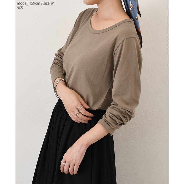 カットソー レディース 長袖 | REAL STYLE | 詳細画像15 