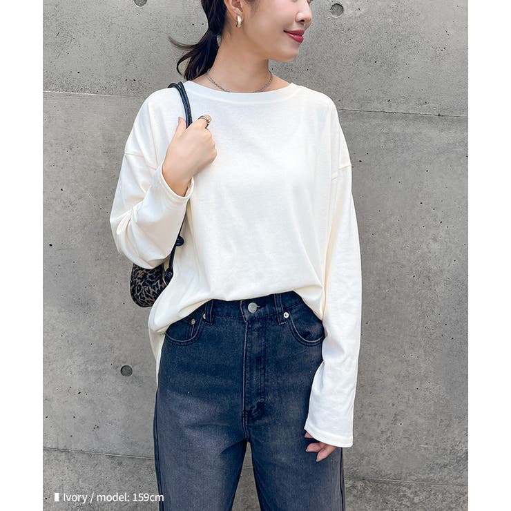 カットソー レディース 長袖 | REAL STYLE | 詳細画像6 