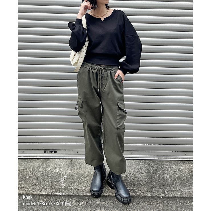カーゴパンツ レディース ジョガーパンツ | REAL STYLE | 詳細画像6 
