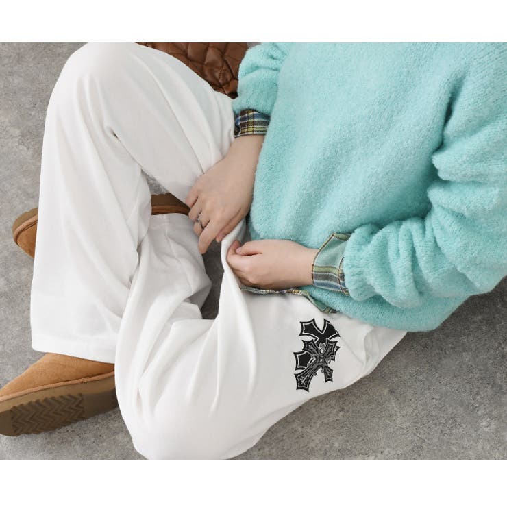 スウェットパンツ レディース ワイドパンツ | REAL STYLE | 詳細画像14 