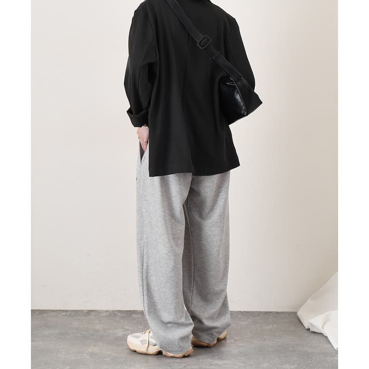スウェットパンツ レディース ワイドパンツ | REAL STYLE | 詳細画像6 