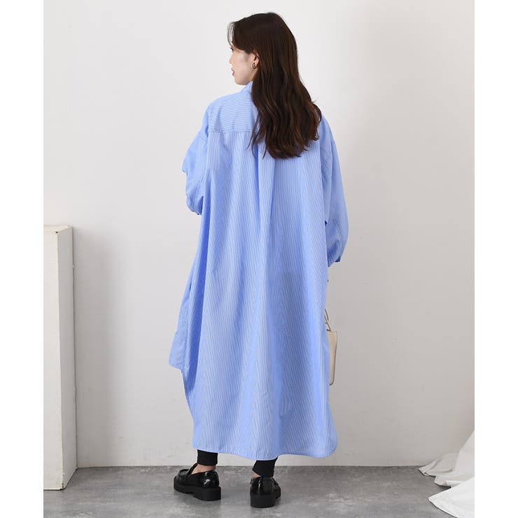 シャツワンピース レディース 長袖 | REAL STYLE | 詳細画像11 