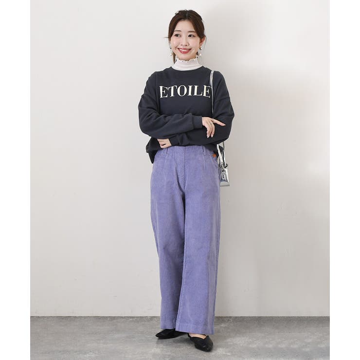 コーデュロイパンツ ワイドパンツ レディース | REAL STYLE | 詳細画像5 