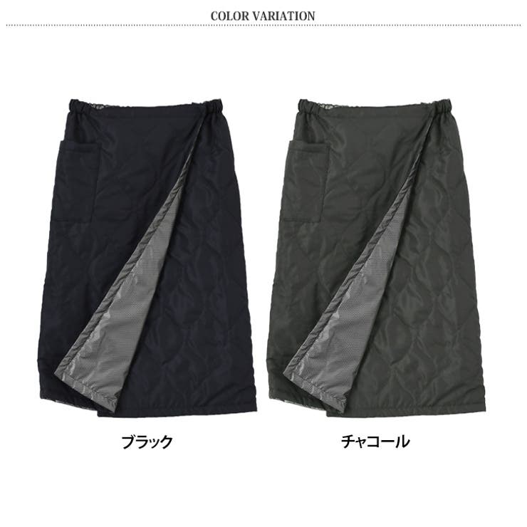 巻きスカート 防寒 ロング | REAL STYLE | 詳細画像2 