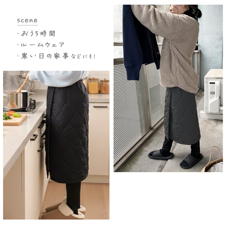 巻きスカート 防寒 ロング | REAL STYLE | 詳細画像22 