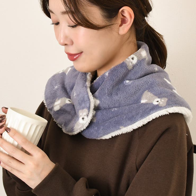 ネックウォーマー ボタン付き 前開き | REAL STYLE | 詳細画像4 