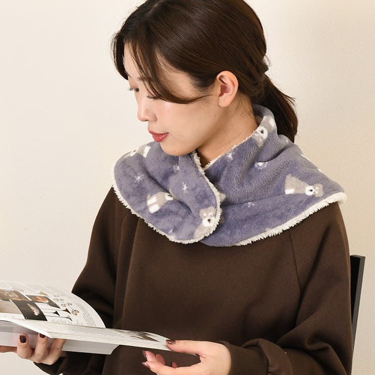 ネックウォーマー ボタン付き 前開き | REAL STYLE | 詳細画像8 