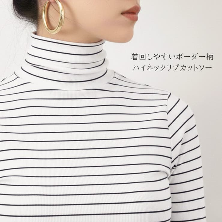 カットソー レディース ハイネック | REAL STYLE | 詳細画像3 