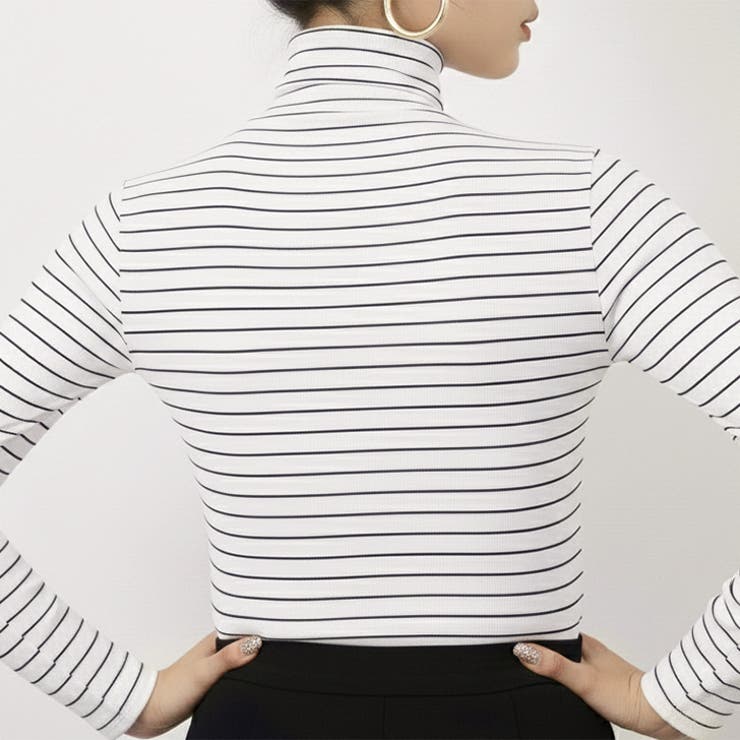 カットソー レディース ハイネック | REAL STYLE | 詳細画像5 