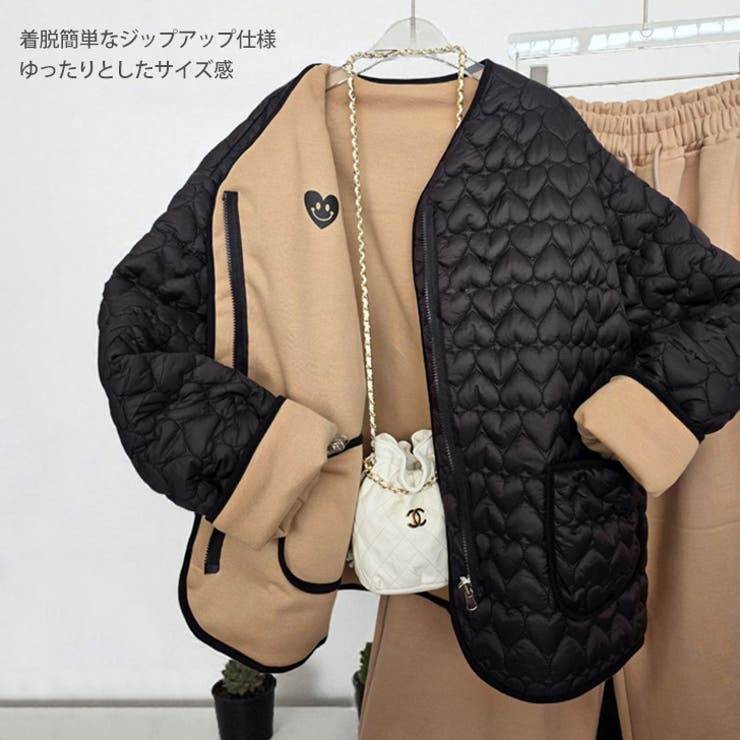 キルティング ジャケット リバーシブル | REAL STYLE | 詳細画像4 