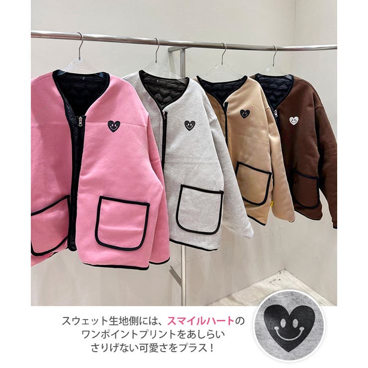 キルティング ジャケット リバーシブル | REAL STYLE | 詳細画像6 