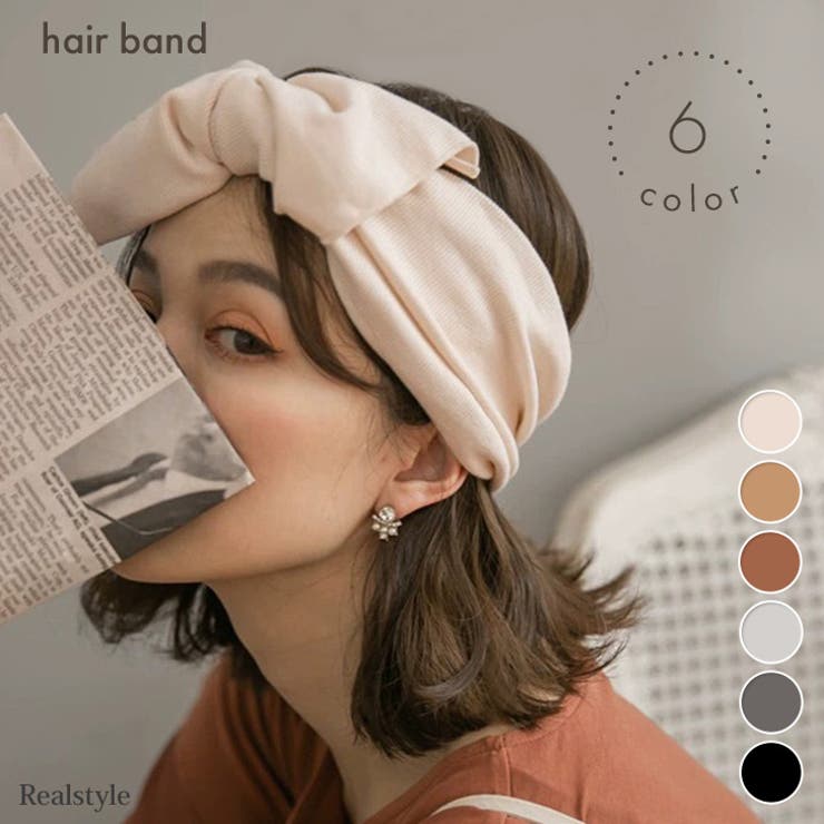 ヘアバンド カチューシャ レディース | REAL STYLE | 詳細画像1 